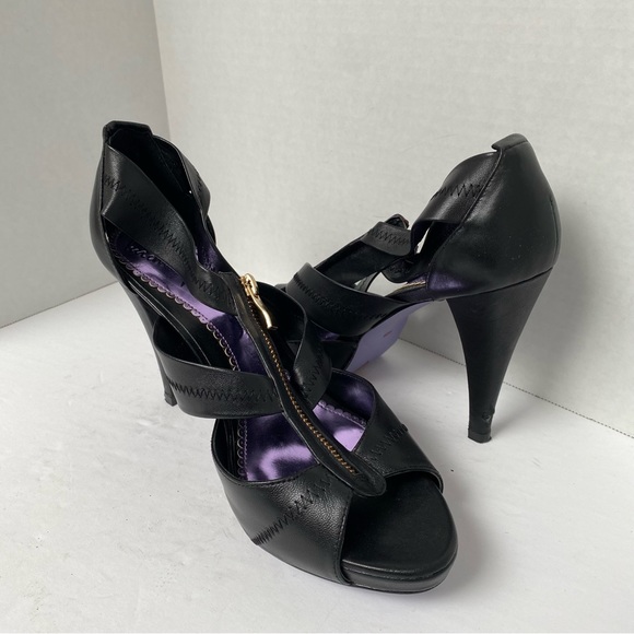 Black Sam Edelman Heels In Size 9B - Picture 1 of 5